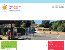 Tablet Screenshot of normantononsoarprimary.co.uk